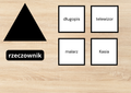 Rzeczownik Montessori – karty do nauki części mowy