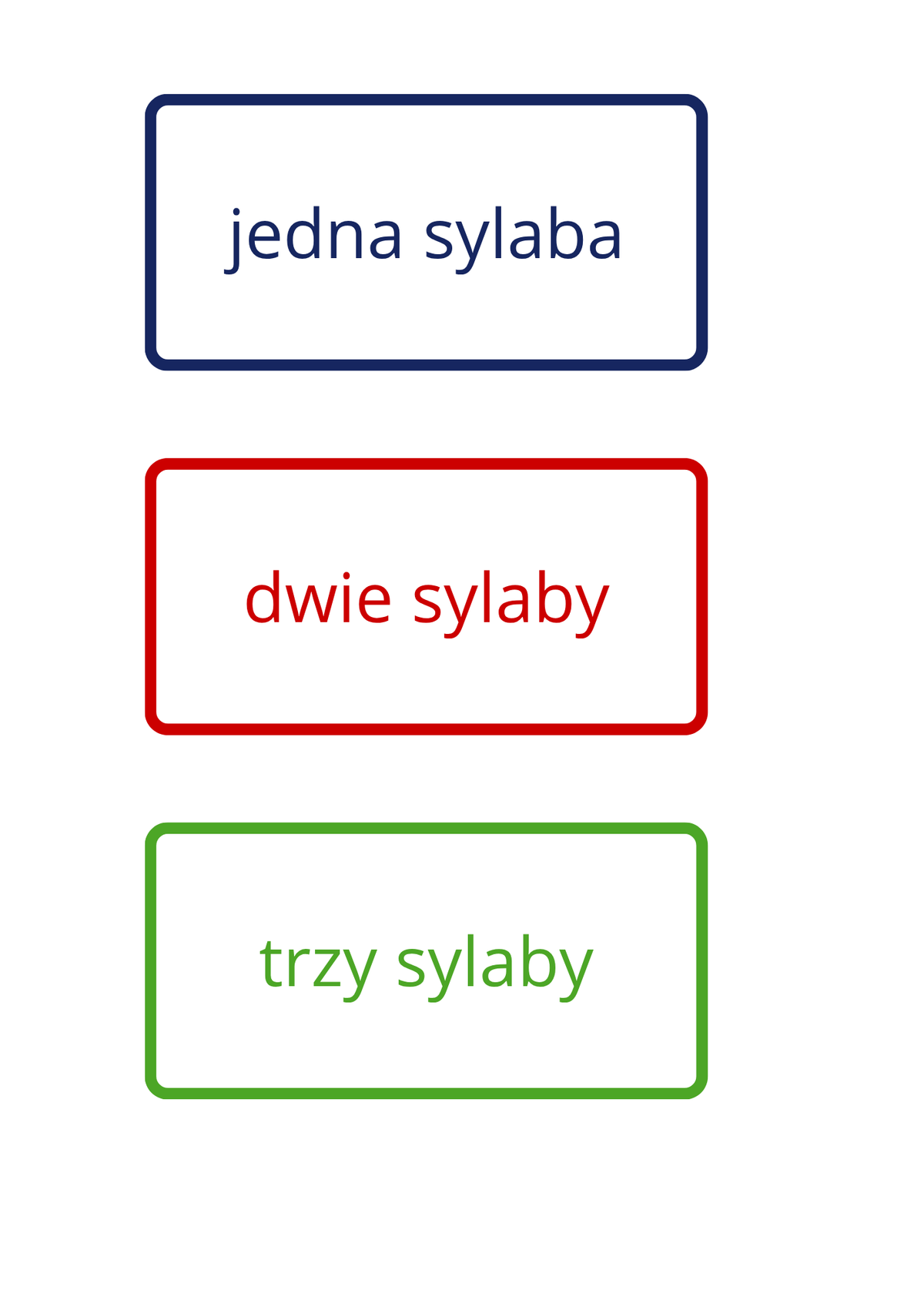 Dzielenie na sylaby – karty edukacyjne | PDF do druku