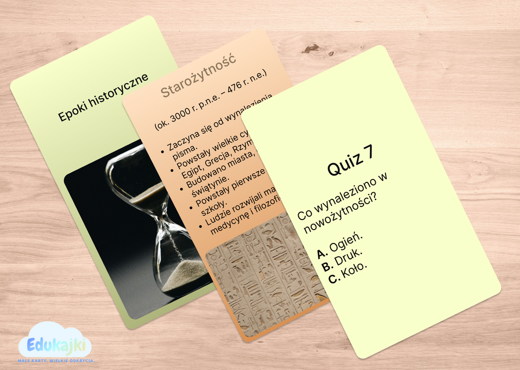 Epoki historyczne - quiz