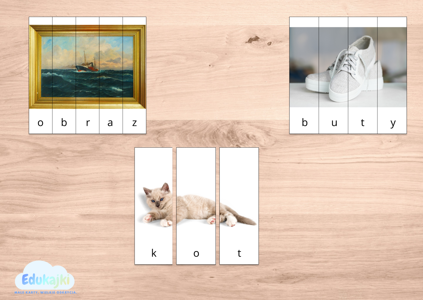 Puzzle z literami