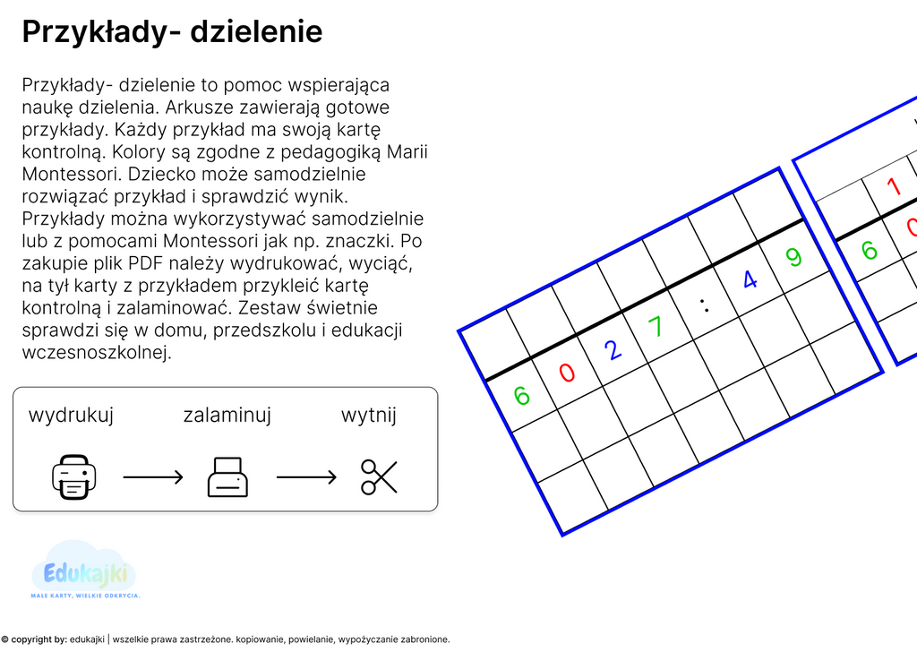 Przykłady dzielenie