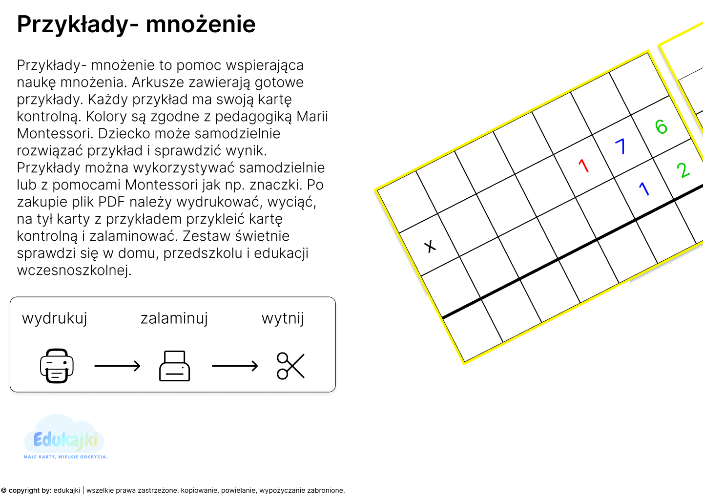 Przykłady mnożenie