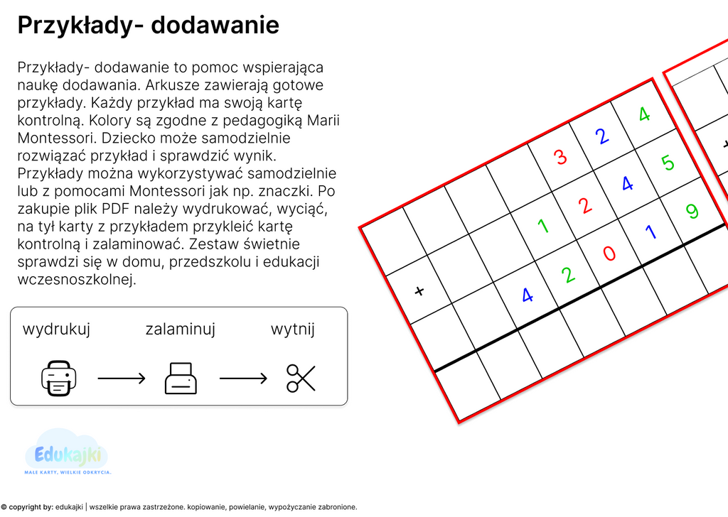 Przykłady dodawanie
