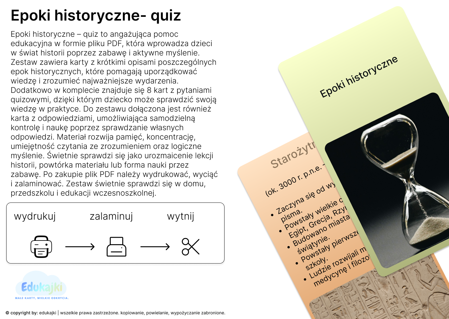 Epoki historyczne - quiz