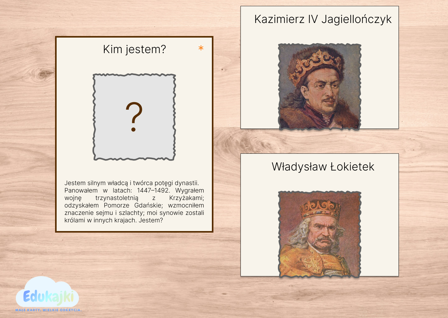 Władcy Polski - zgadnij, kim jestem?