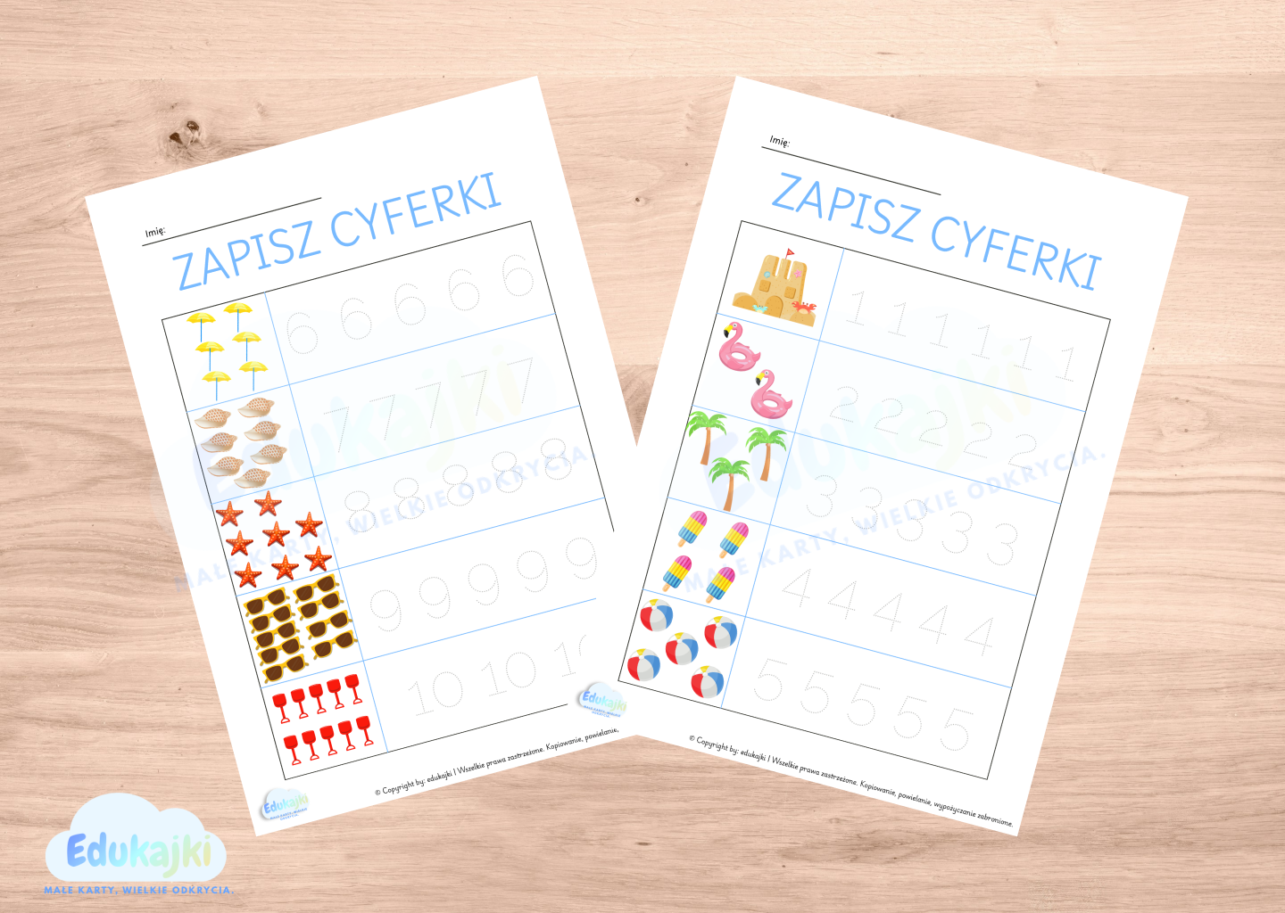 Zapisz cyferki