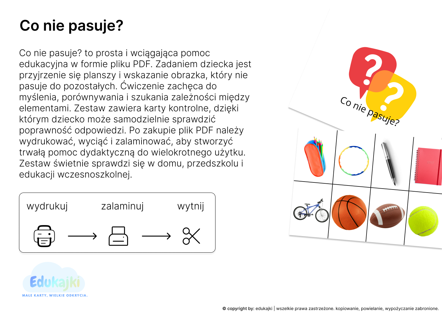 Co nie pasuje?